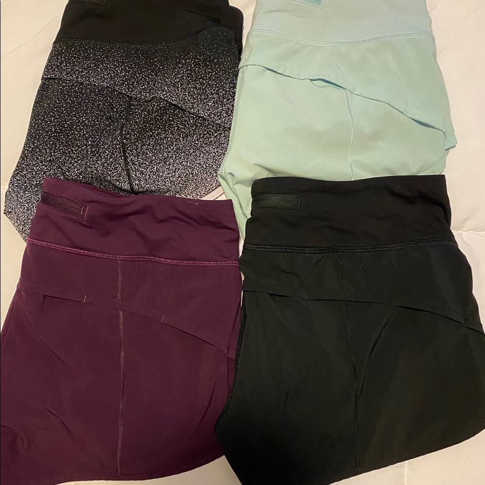 Lululemon Speed Up Shorts 2.5”.